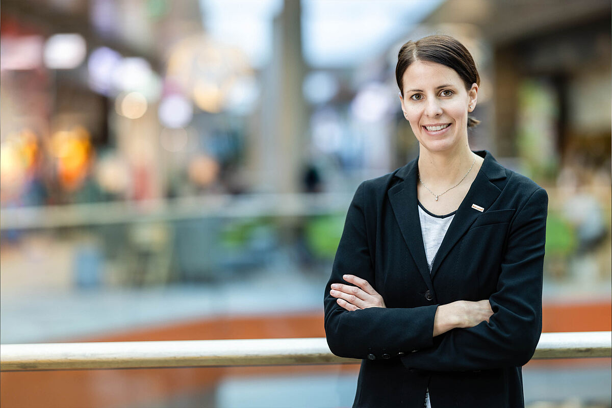 Bild 1: Center-Managerin Mag. Marie-Theres Skribanowitz_c_Robert Fritz