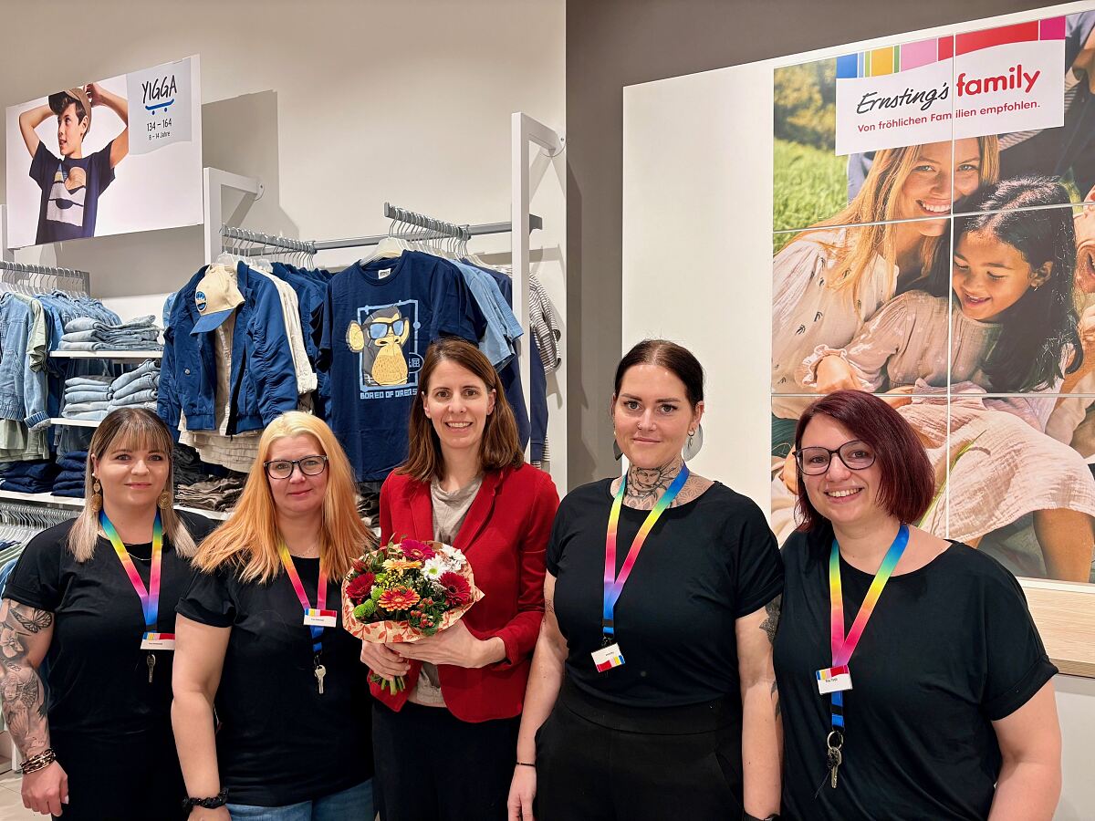 Bild1: Ernsting’s family Eröffnung © MARIANDL