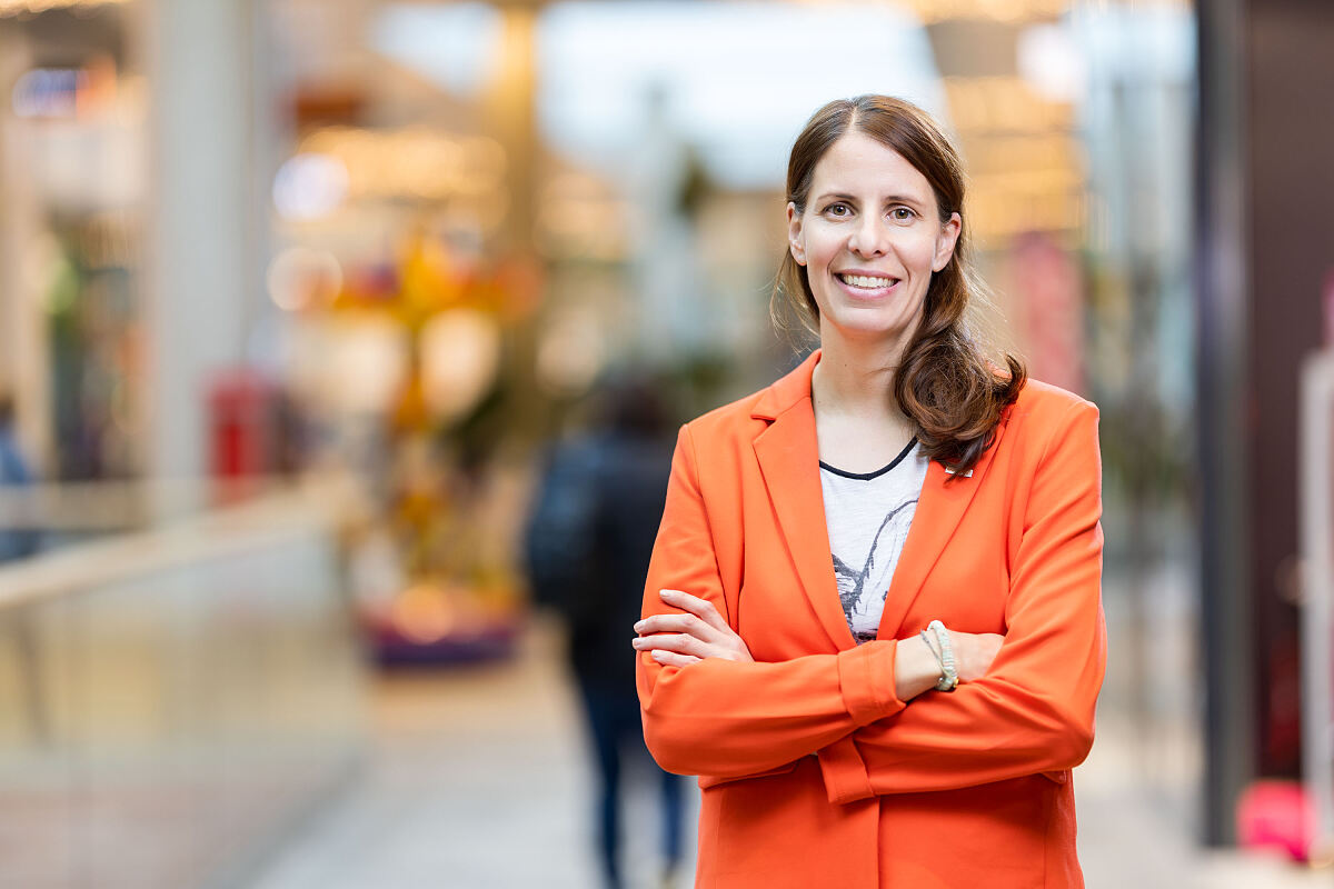 Bild 2: Center-Managerin Marie-Theres Skribanowitz © Robert FRITZ